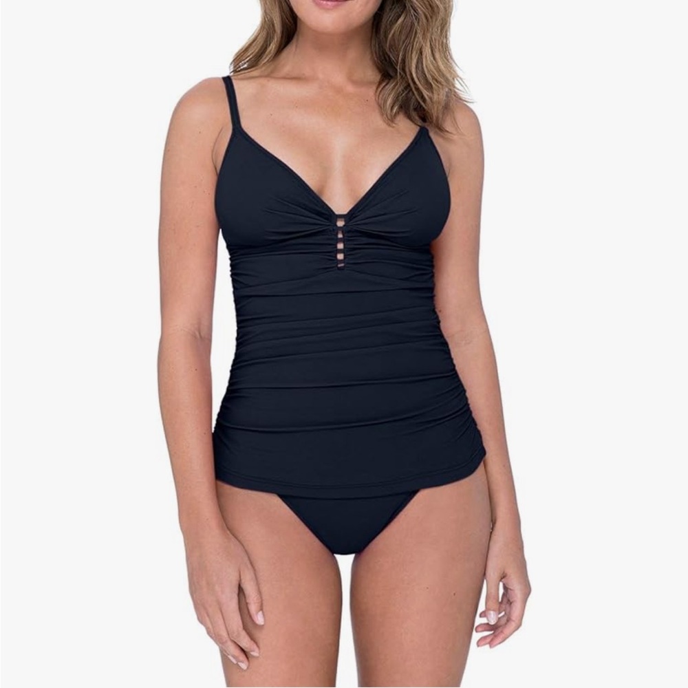 Gottex Black Tankini Swimwear with Elegant Design